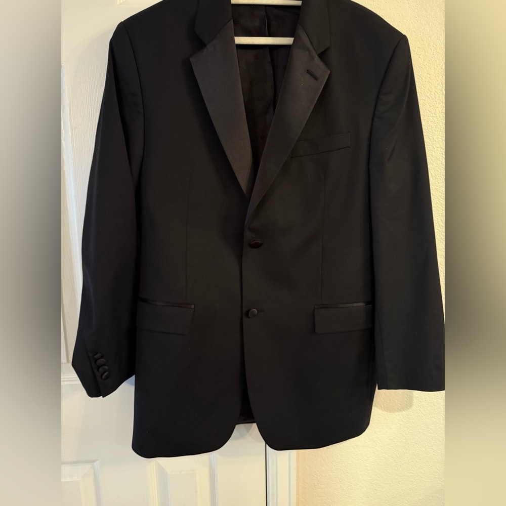 Men’s Ralph Lauren 100% wool tuxedo jacket suit jacket business